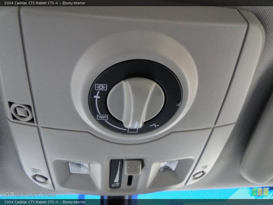 Ebony Interior Controls for the 2004 Cadillac CTS Mallett CTS-V #41758252