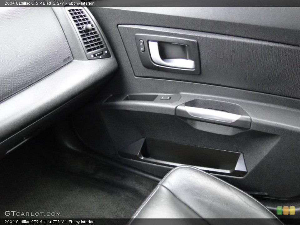 Ebony Interior Door Panel for the 2004 Cadillac CTS Mallett CTS-V #41758280