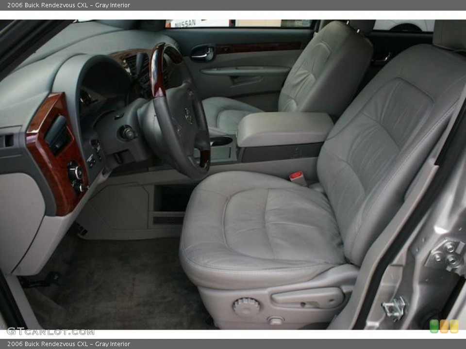 Gray Interior Photo for the 2006 Buick Rendezvous CXL #41764217