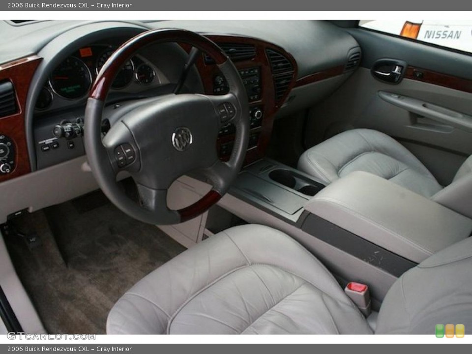 Gray Interior Prime Interior for the 2006 Buick Rendezvous CXL #41764457