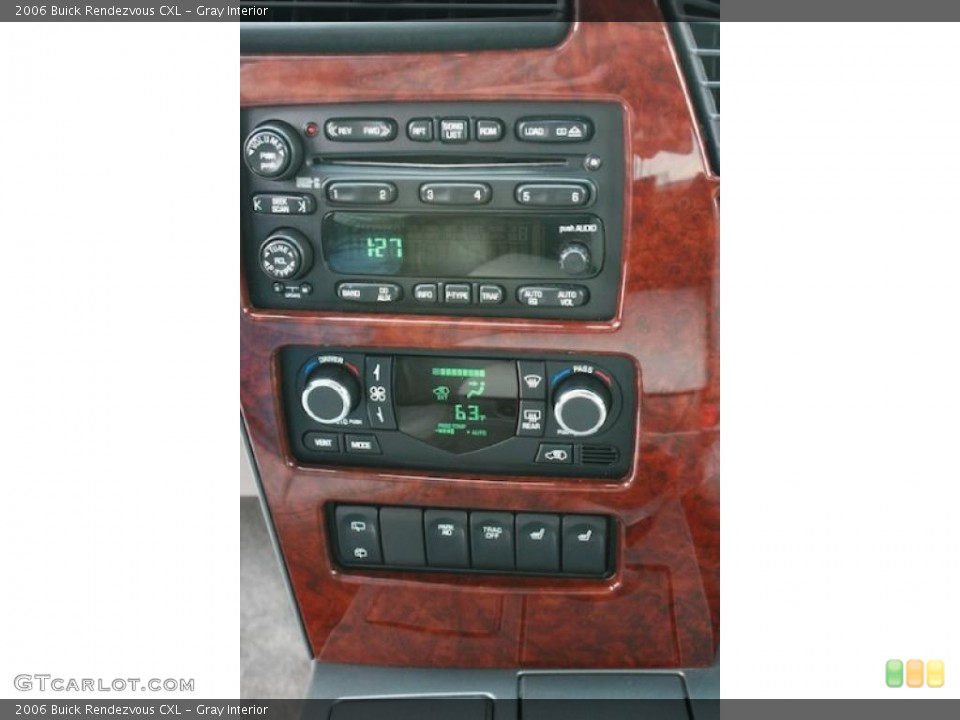 Gray Interior Controls for the 2006 Buick Rendezvous CXL #41764491