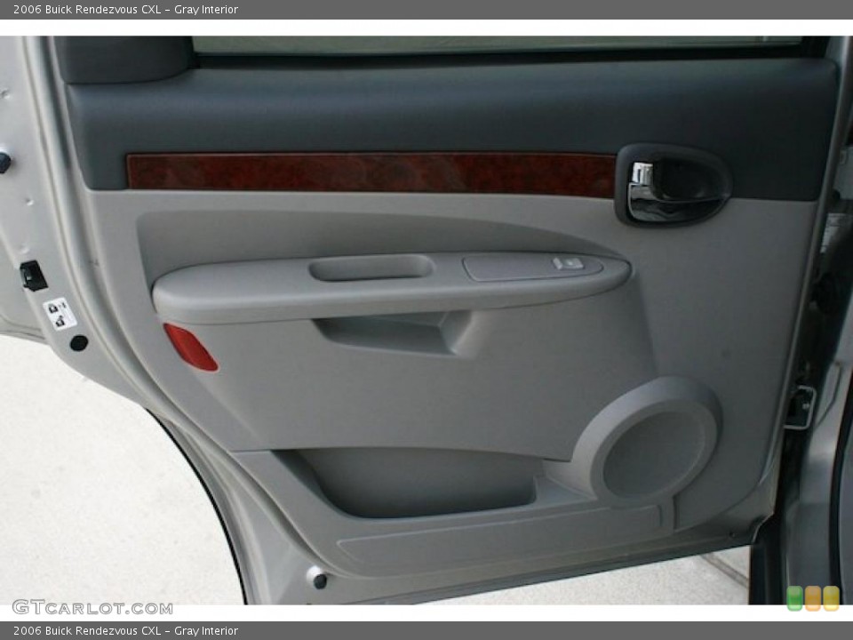 Gray Interior Door Panel for the 2006 Buick Rendezvous CXL #41764809