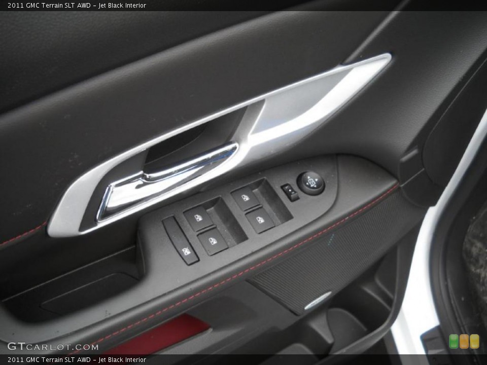 Jet Black Interior Controls for the 2011 GMC Terrain SLT AWD #41768253