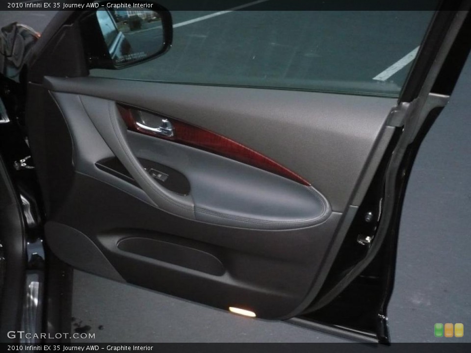 Graphite Interior Door Panel for the 2010 Infiniti EX 35 Journey AWD #41771069