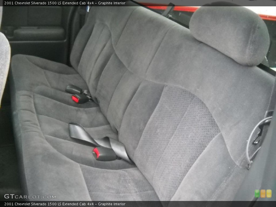 Graphite Interior Photo for the 2001 Chevrolet Silverado 1500 LS Extended Cab 4x4 #41771121