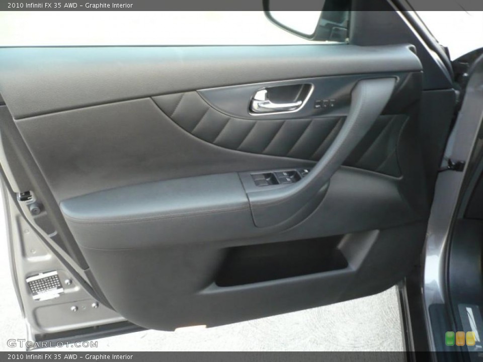 Graphite Interior Door Panel for the 2010 Infiniti FX 35 AWD #41771437