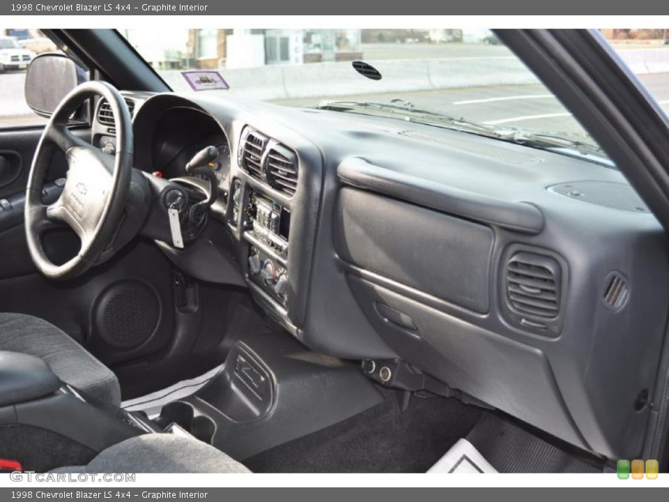 Graphite Interior Dashboard for the 1998 Chevrolet Blazer LS 4x4 #41771507