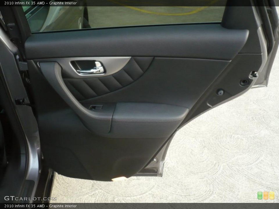 Graphite Interior Door Panel for the 2010 Infiniti FX 35 AWD #41771533