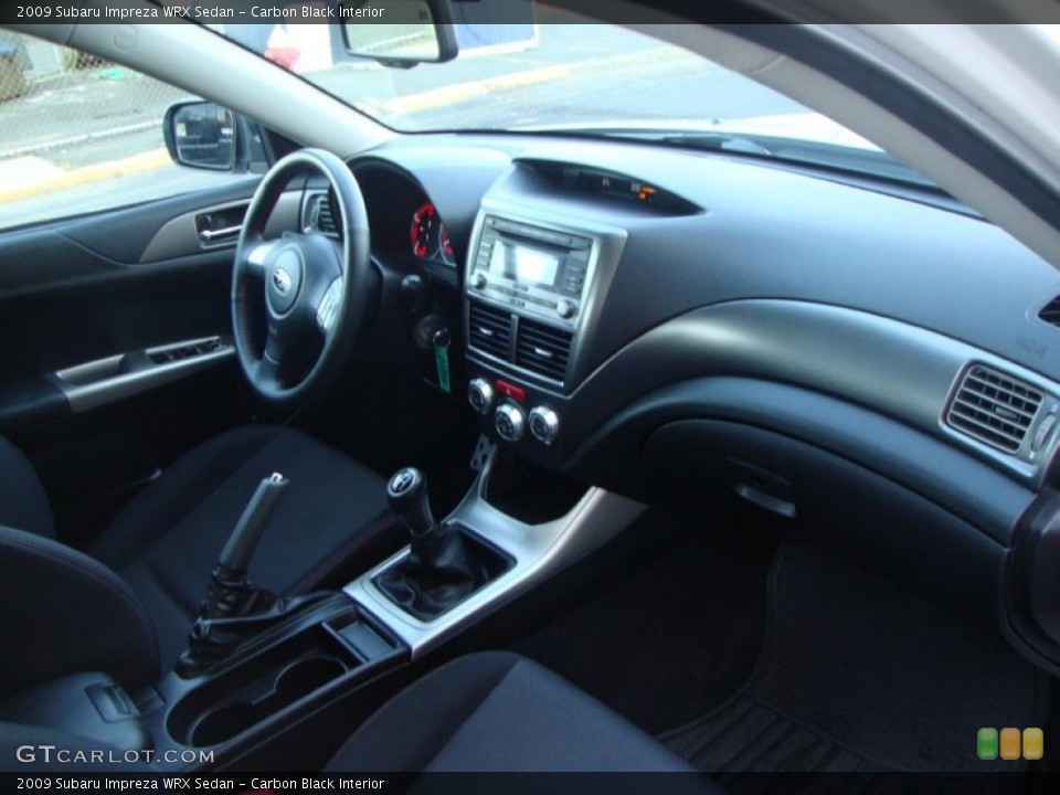 Carbon Black Interior Photo for the 2009 Subaru Impreza WRX Sedan #41772653
