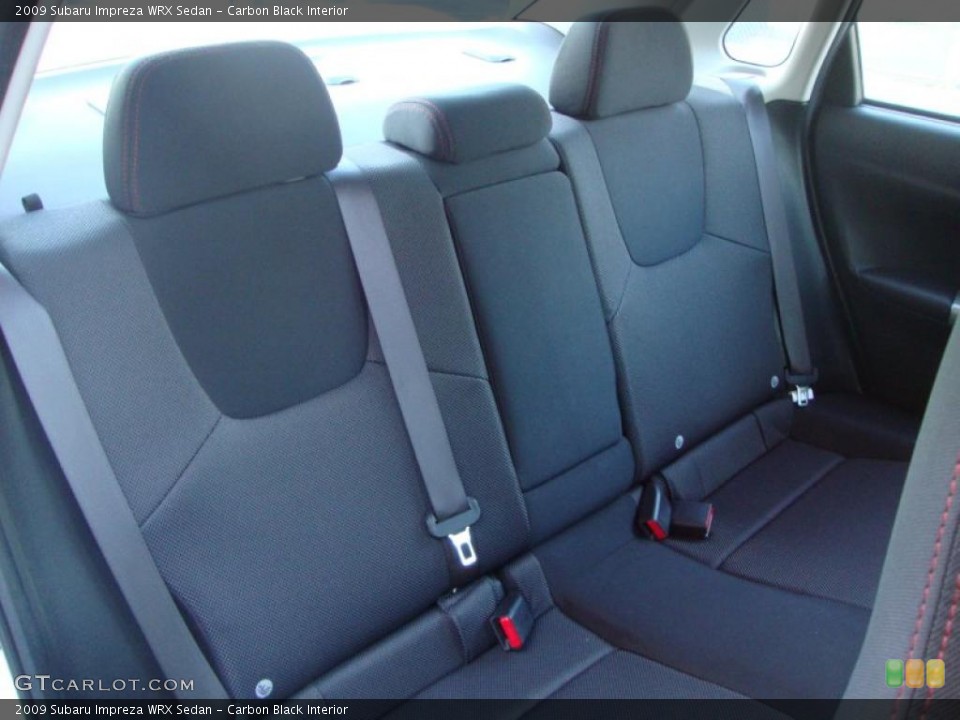 Carbon Black Interior Photo for the 2009 Subaru Impreza WRX Sedan #41772769