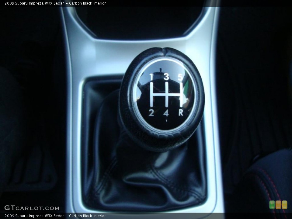 Carbon Black Interior Transmission for the 2009 Subaru Impreza WRX Sedan #41772801