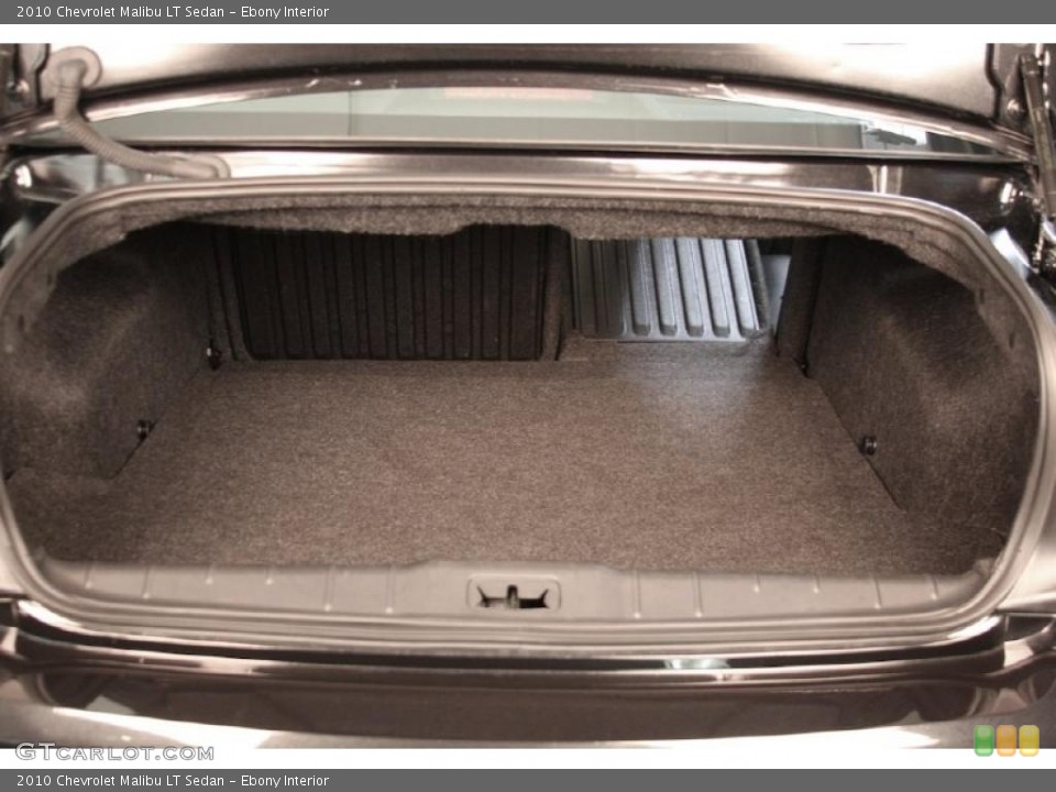 Ebony Interior Trunk for the 2010 Chevrolet Malibu LT Sedan #41776141