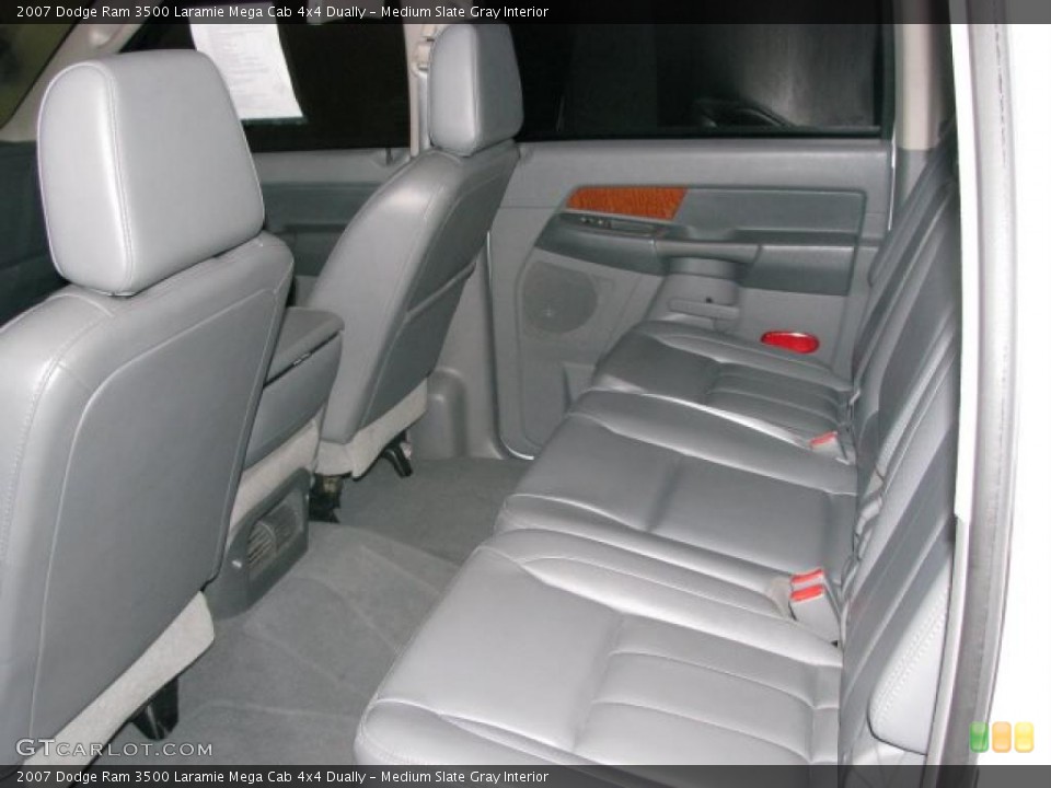 Medium Slate Gray Interior Photo for the 2007 Dodge Ram 3500 Laramie Mega Cab 4x4 Dually #41777561