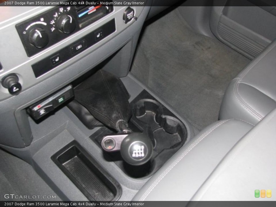 Medium Slate Gray Interior Transmission for the 2007 Dodge Ram 3500 Laramie Mega Cab 4x4 Dually #41777649