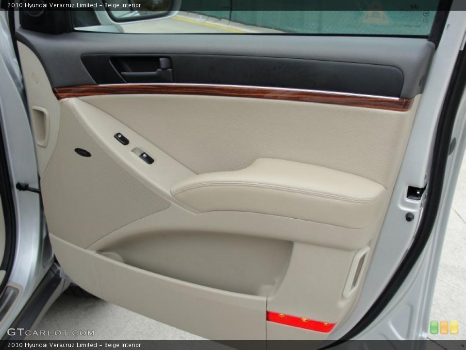 Beige Interior Door Panel for the 2010 Hyundai Veracruz Limited #41779673