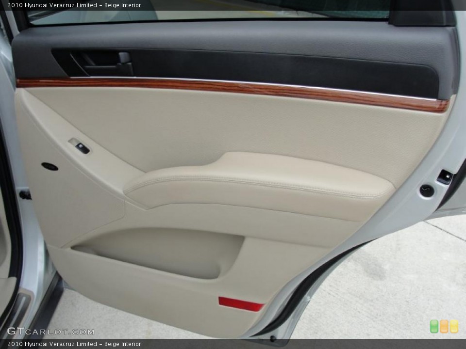 Beige Interior Door Panel for the 2010 Hyundai Veracruz Limited #41779705