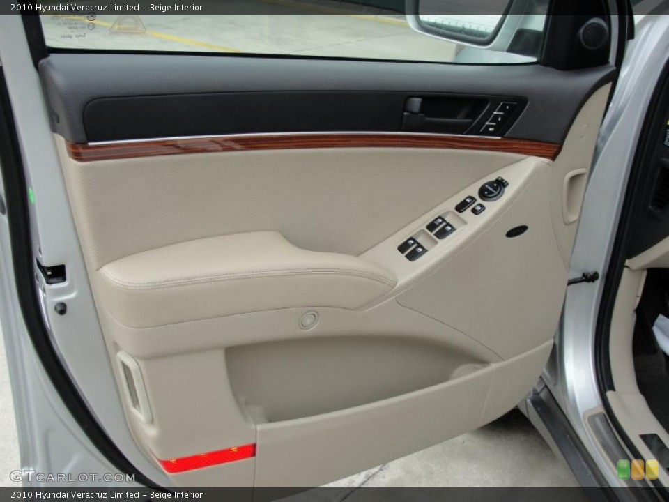 Beige Interior Door Panel for the 2010 Hyundai Veracruz Limited #41779773