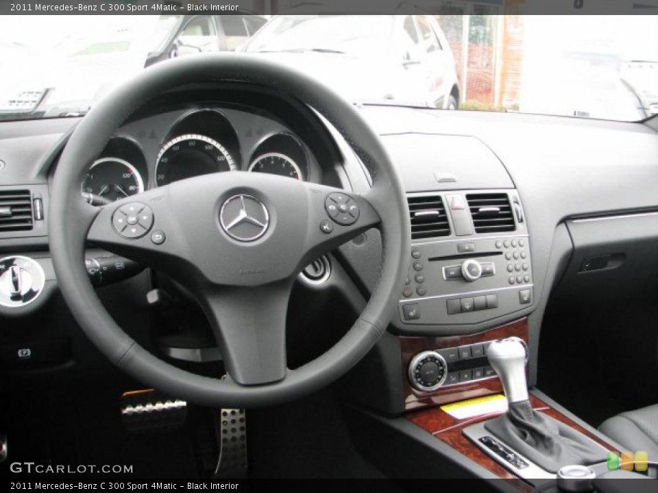Black Interior Prime Interior for the 2011 Mercedes-Benz C 300 Sport 4Matic #41782409