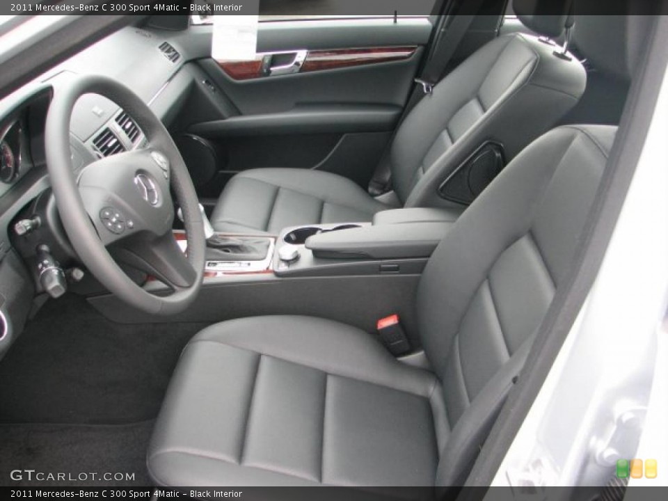 Black Interior Photo for the 2011 Mercedes-Benz C 300 Sport 4Matic #41782437