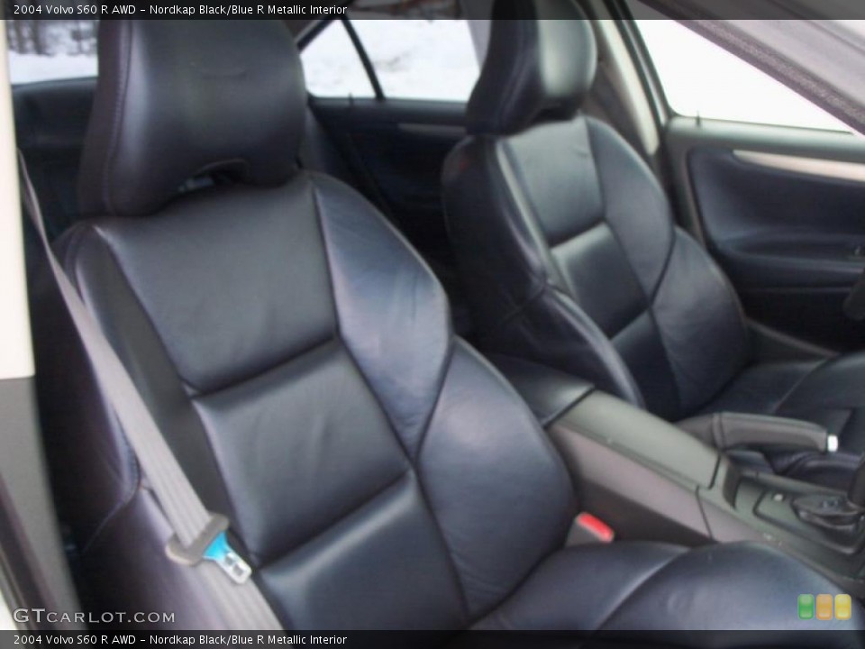 Nordkap Black/Blue R Metallic Interior Photo for the 2004 Volvo S60 R AWD #41783897