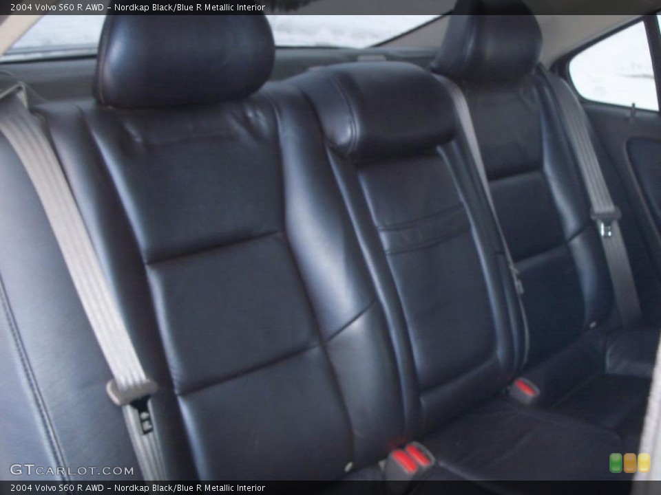 Nordkap Black/Blue R Metallic Interior Photo for the 2004 Volvo S60 R AWD #41783905