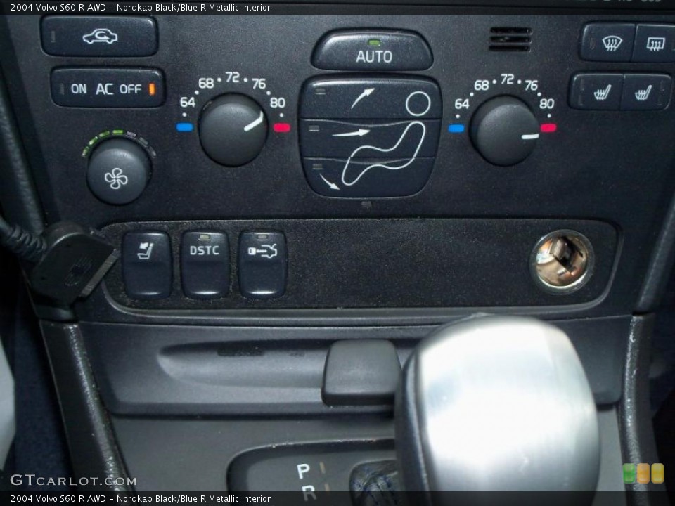 Nordkap Black/Blue R Metallic Interior Controls for the 2004 Volvo S60 R AWD #41783997