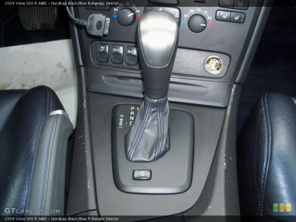 Nordkap Black/Blue R Metallic Interior Transmission for the 2004 Volvo S60 R AWD #41784021