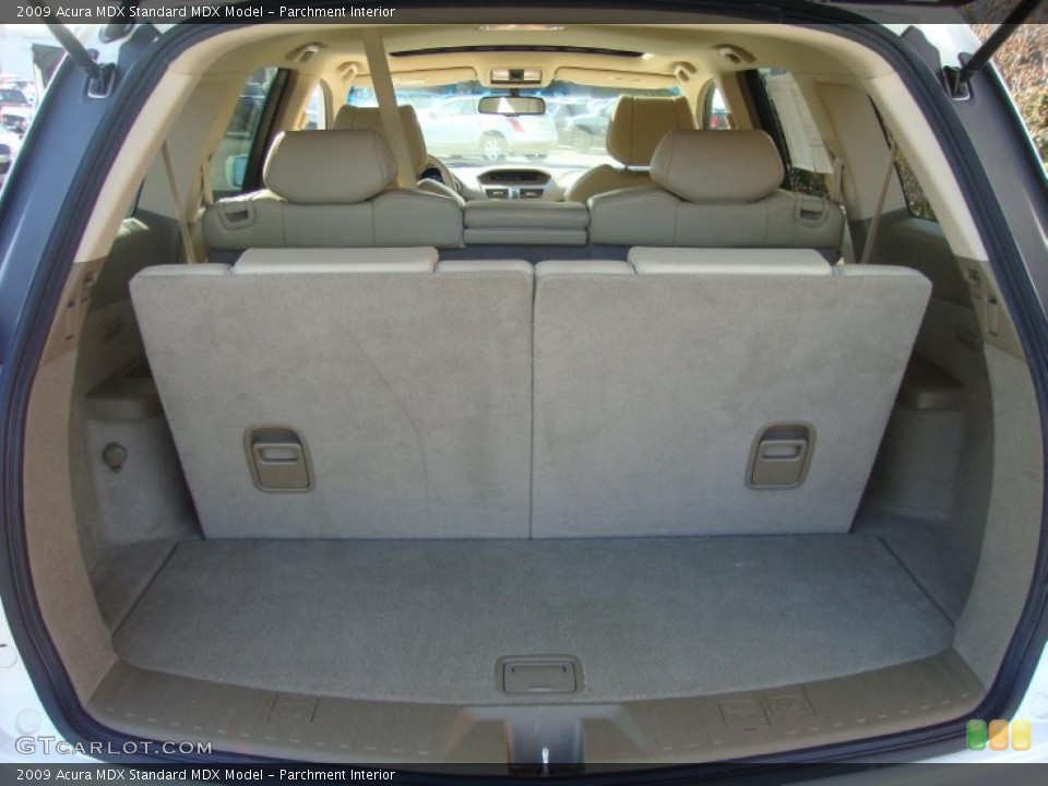 Parchment Interior Trunk for the 2009 Acura MDX  #41784645