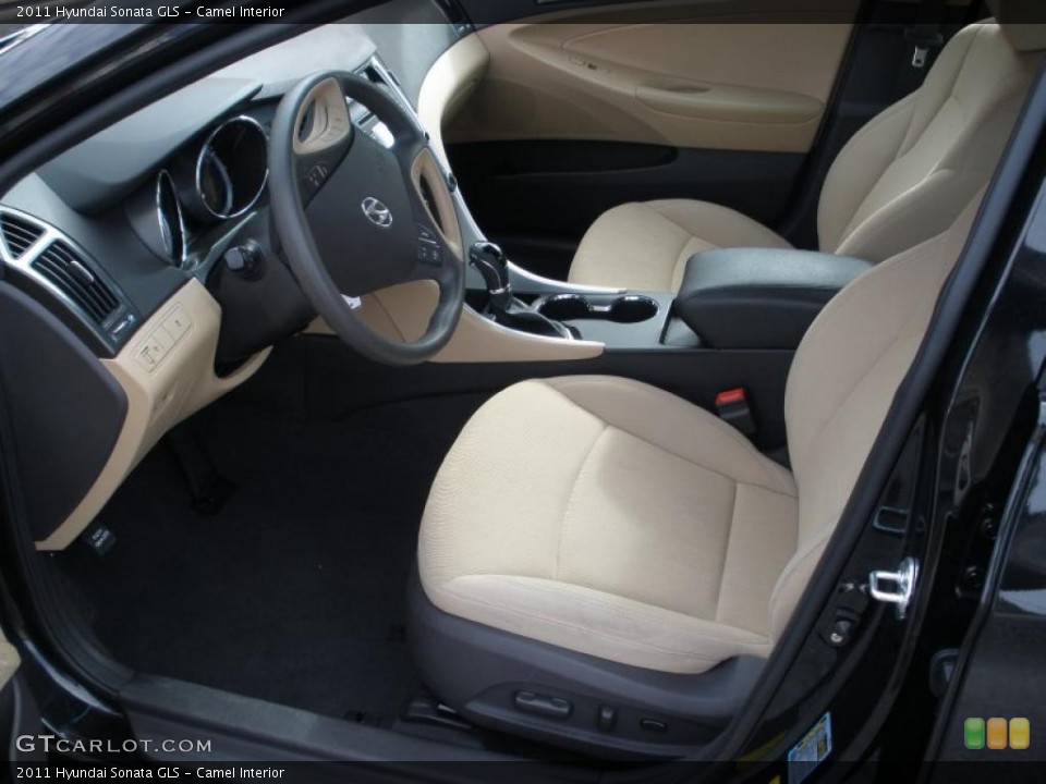 Camel Interior Photo for the 2011 Hyundai Sonata GLS #41785061