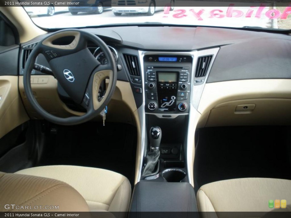 Camel Interior Dashboard for the 2011 Hyundai Sonata GLS #41785154