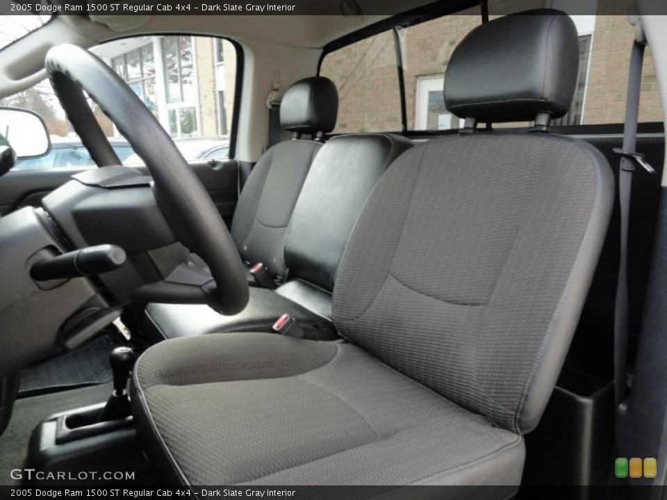 Dark Slate Gray Interior Photo for the 2005 Dodge Ram 1500 ST Regular Cab 4x4 #41787019