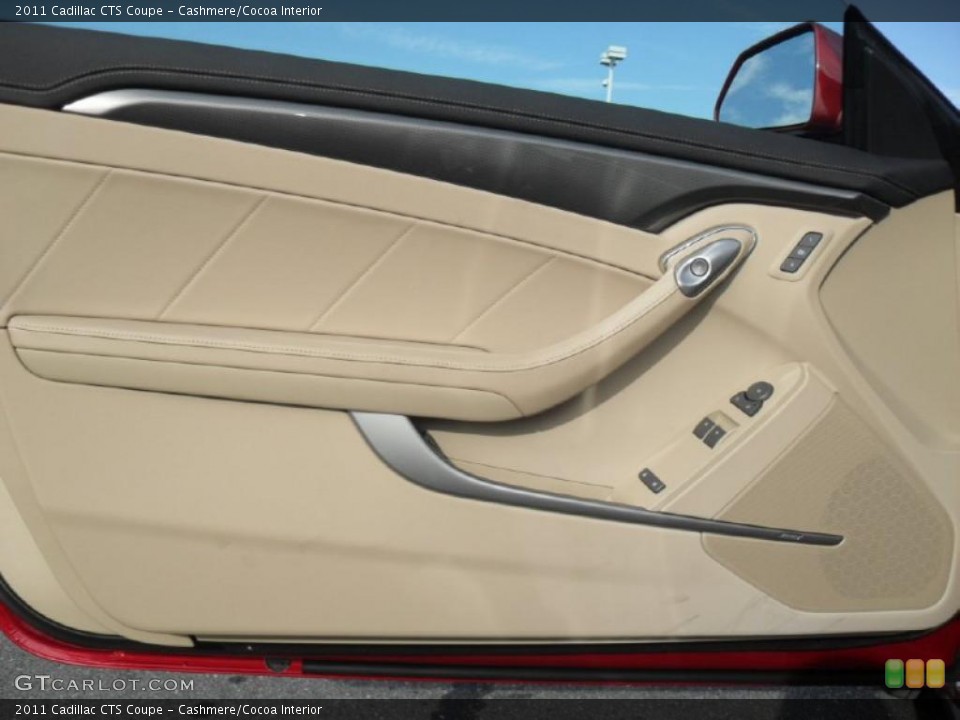 Cashmere/Cocoa Interior Door Panel for the 2011 Cadillac CTS Coupe #41787385