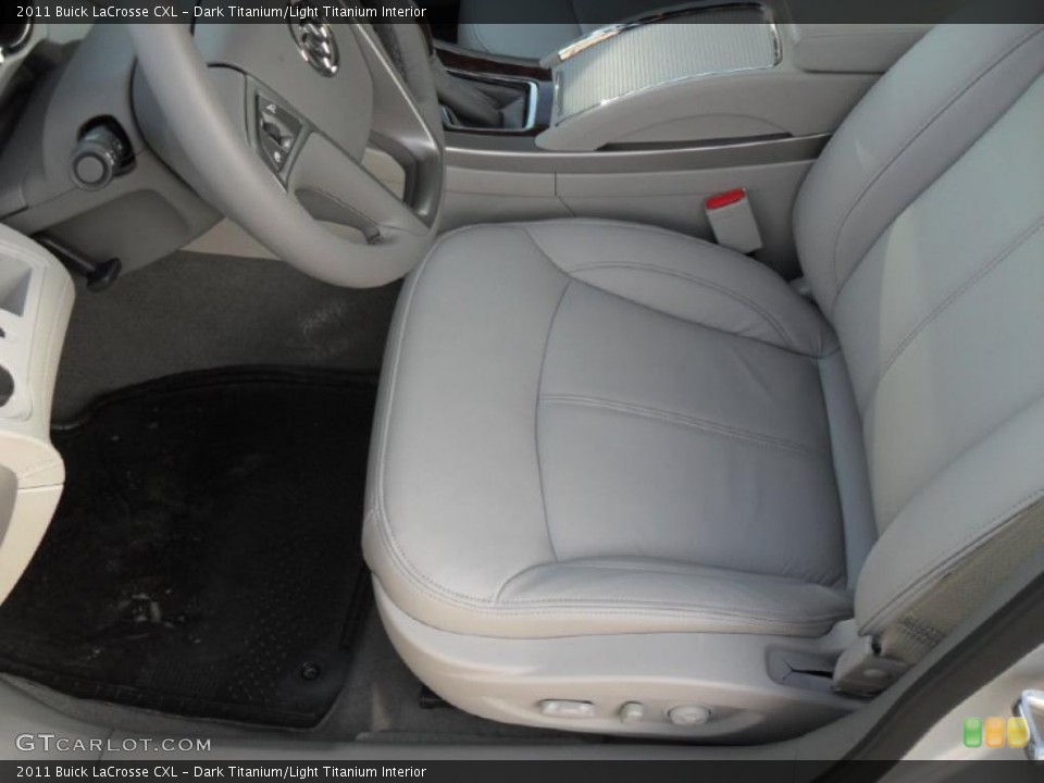 Dark Titanium/Light Titanium Interior Photo for the 2011 Buick LaCrosse CXL #41787629
