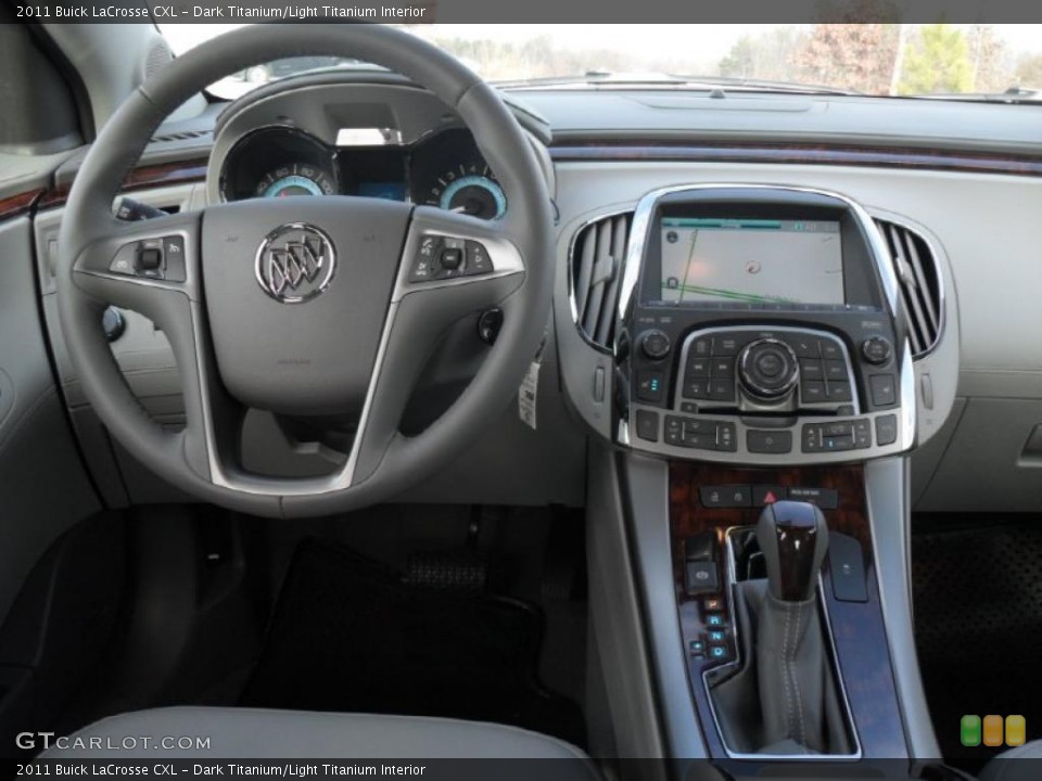 Dark Titanium/Light Titanium Interior Controls for the 2011 Buick LaCrosse CXL #41787753