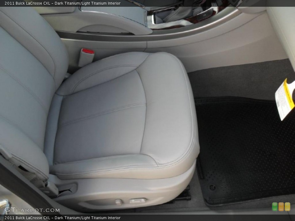 Dark Titanium/Light Titanium Interior Photo for the 2011 Buick LaCrosse CXL #41787805