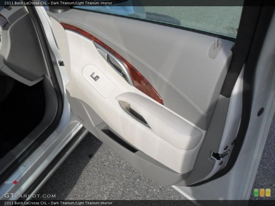 Dark Titanium/Light Titanium Interior Door Panel for the 2011 Buick LaCrosse CXL #41787837