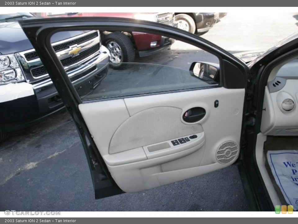 Tan Interior Door Panel for the 2003 Saturn ION 2 Sedan #41789529