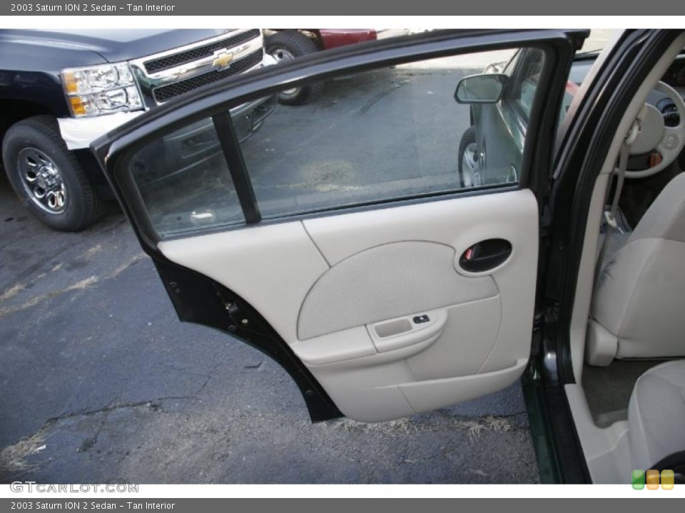 Tan Interior Door Panel for the 2003 Saturn ION 2 Sedan #41789537