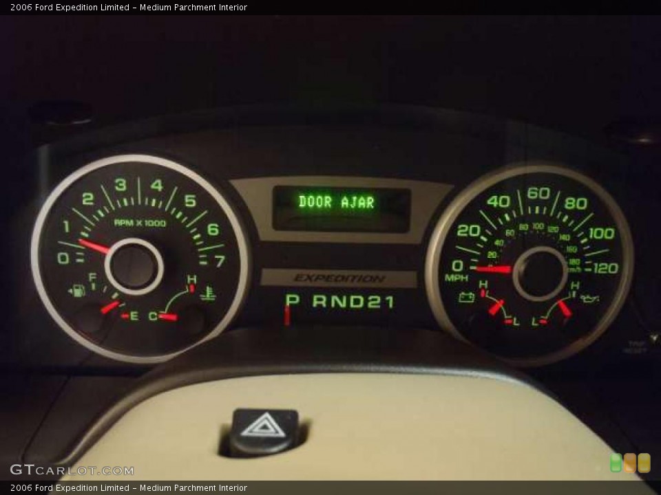 Medium Parchment Interior Gauges for the 2006 Ford Expedition Limited #41792423