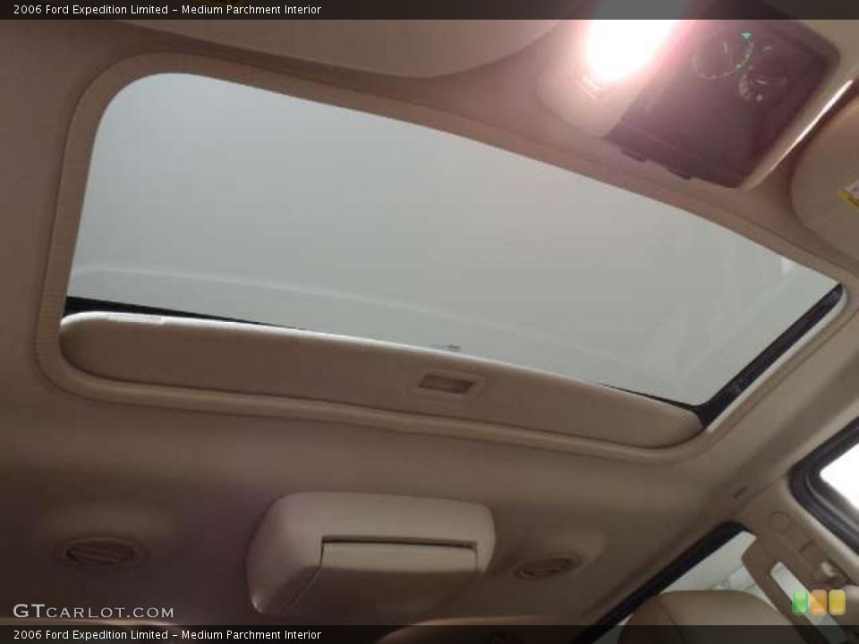 Medium Parchment Interior Sunroof for the 2006 Ford Expedition Limited #41792567