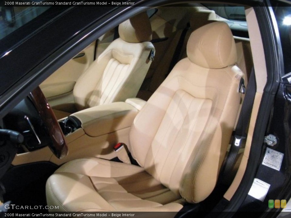 Beige Interior Photo for the 2008 Maserati GranTurismo  #41794303