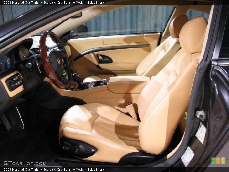 Beige Interior Photo for the 2008 Maserati GranTurismo  #41794323