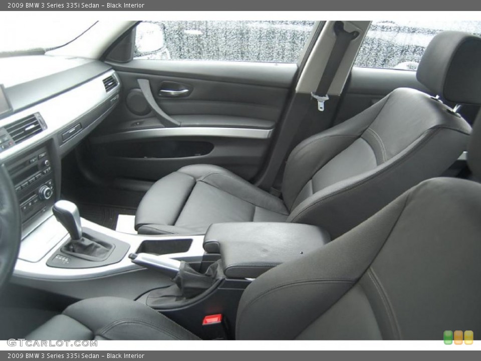 Black Interior Photo for the 2009 BMW 3 Series 335i Sedan #41794963