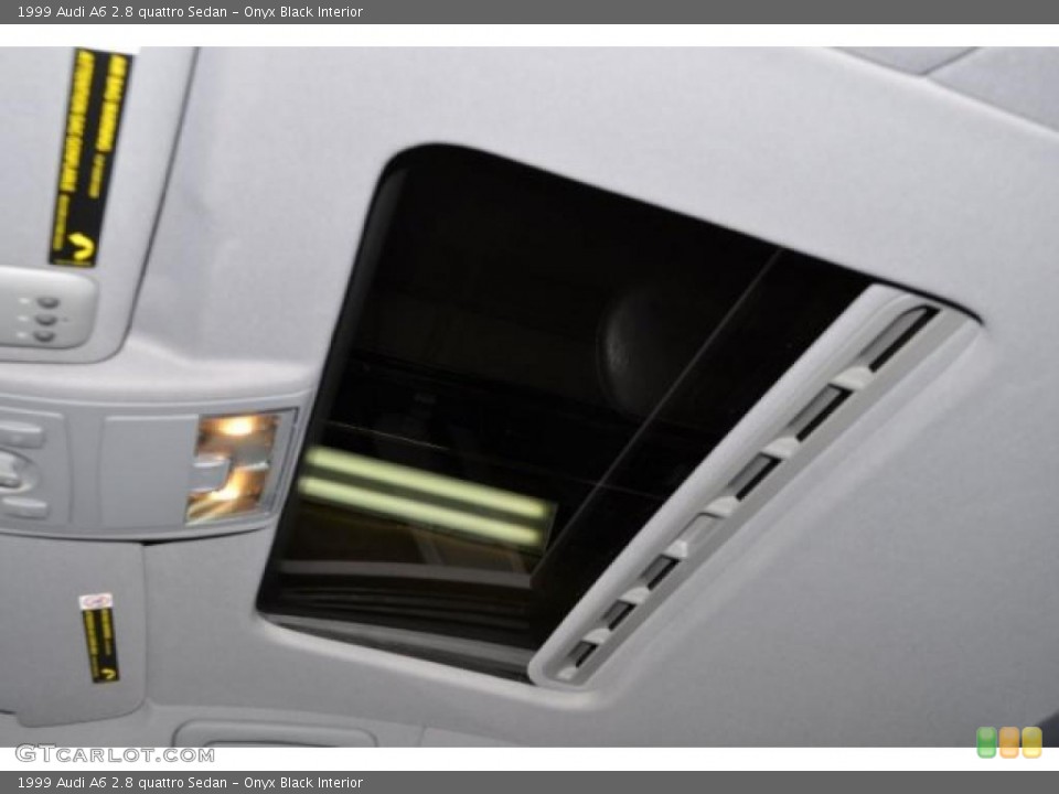 Onyx Black Interior Sunroof for the 1999 Audi A6 2.8 quattro Sedan #41797351