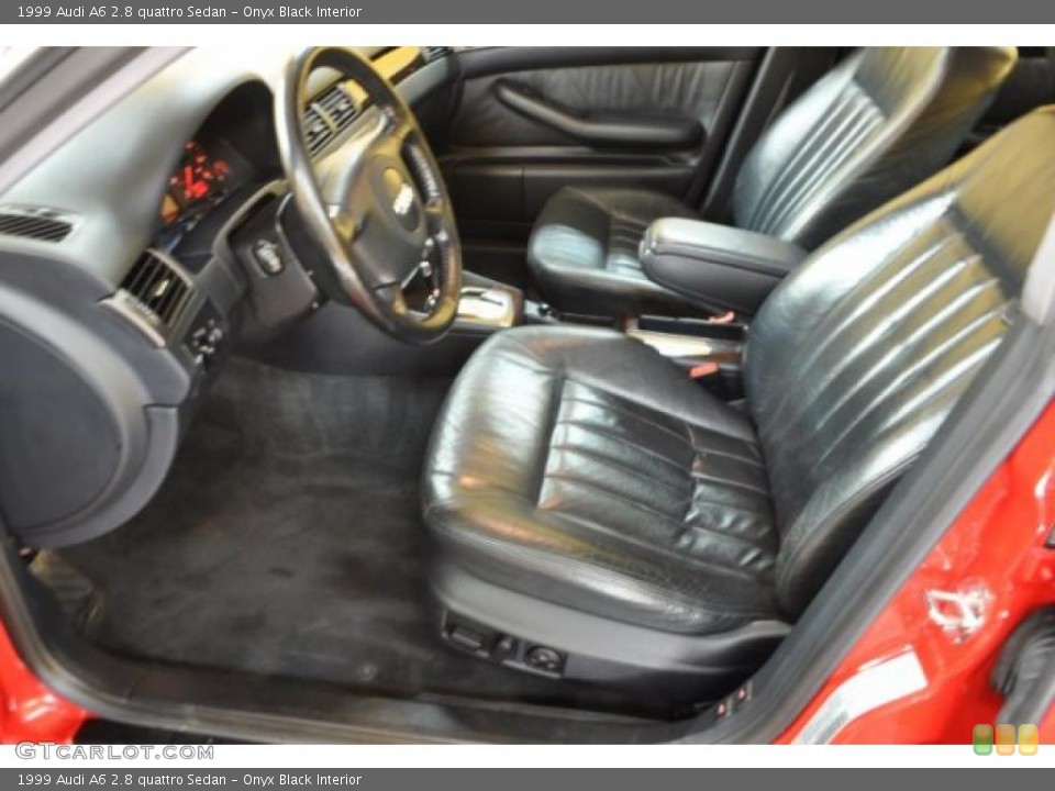 Onyx Black Interior Photo for the 1999 Audi A6 2.8 quattro Sedan #41797367