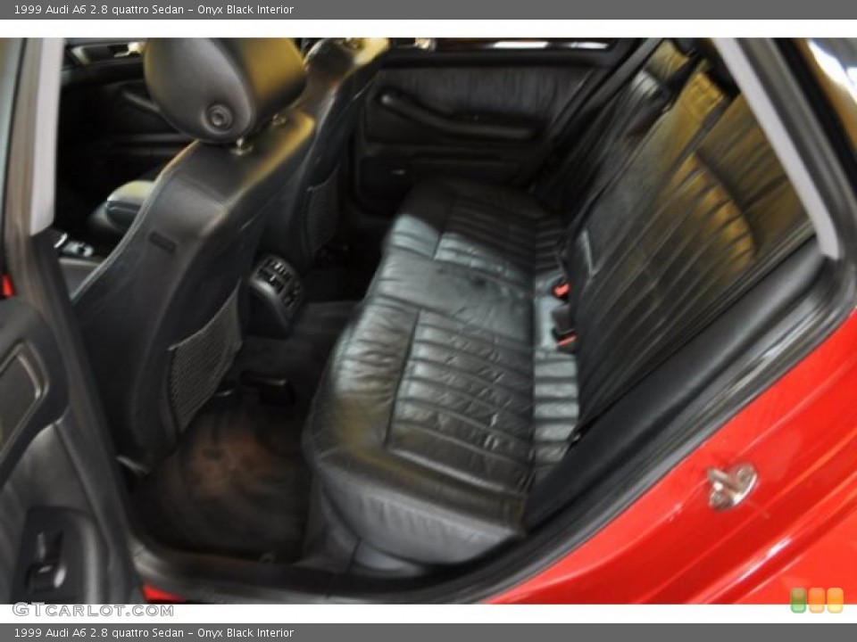 Onyx Black Interior Photo for the 1999 Audi A6 2.8 quattro Sedan #41797383