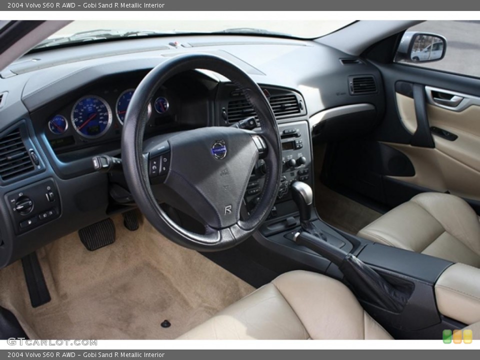 Gobi Sand R Metallic Interior Prime Interior for the 2004 Volvo S60 R AWD #41802143