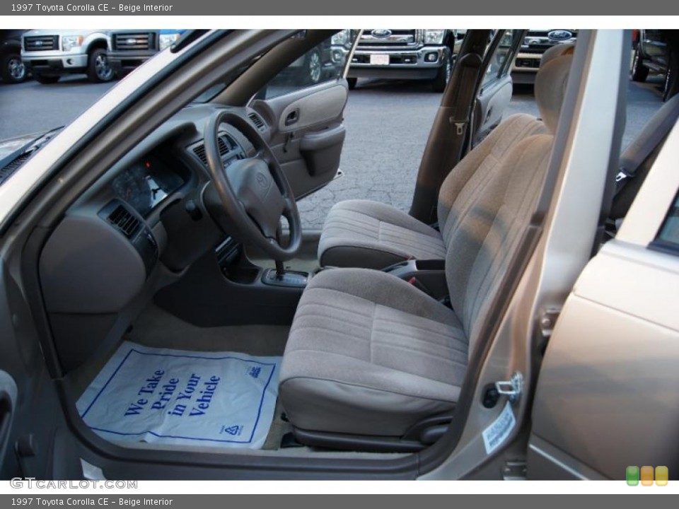 Beige Interior Photo for the 1997 Toyota Corolla CE #41802295