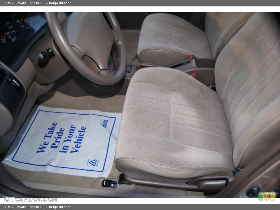 Beige Interior Photo for the 1997 Toyota Corolla CE #41802451