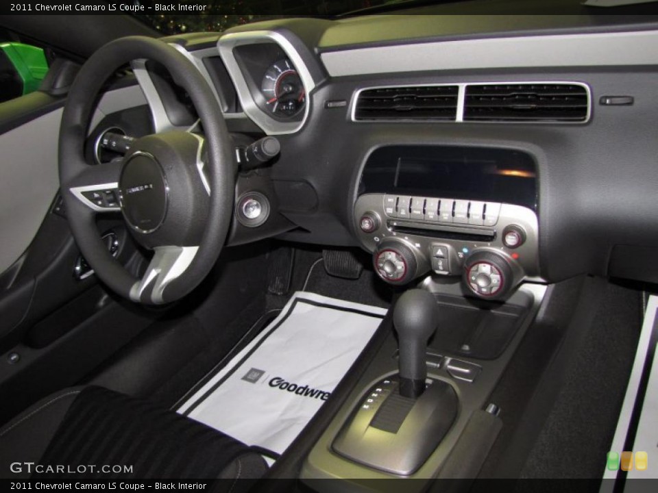 Black Interior Dashboard for the 2011 Chevrolet Camaro LS Coupe #41802555